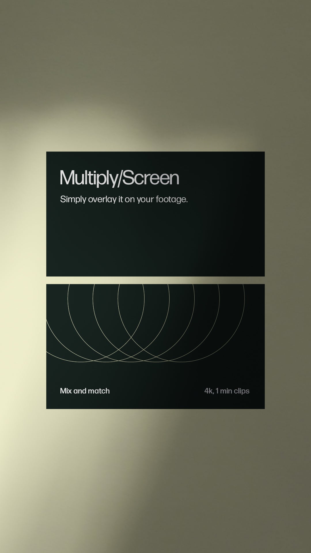 Animated Shadow/Light Overlays - Vol 2 (14 Assets)