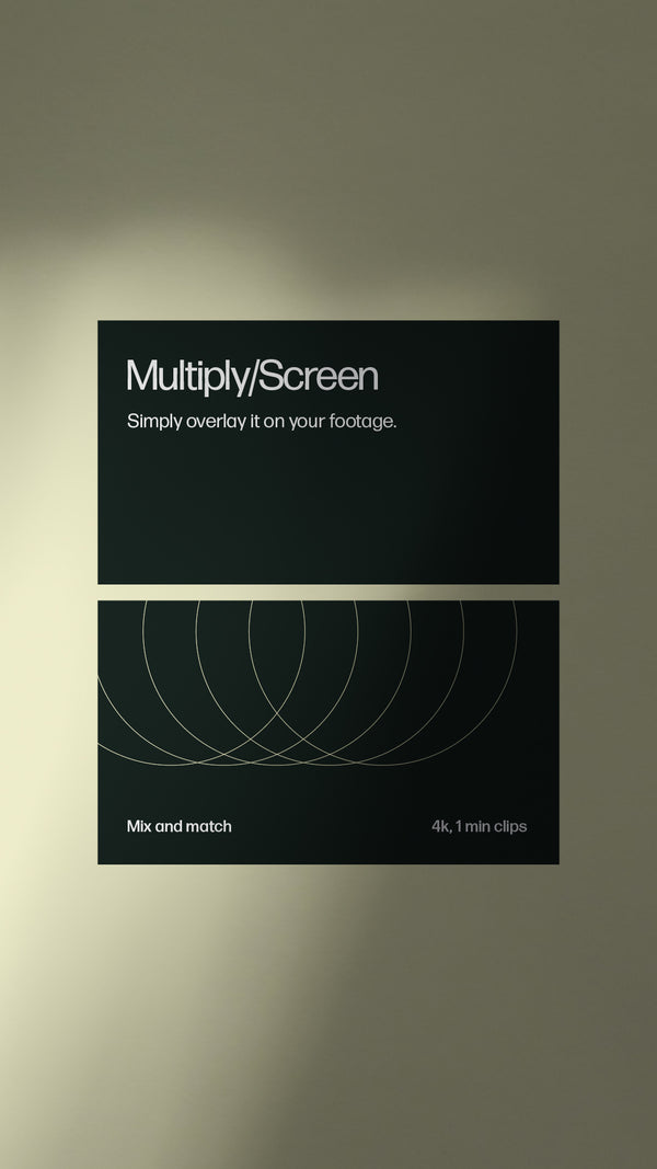 Animated Shadow/Light Overlays - Vol 2 (14 Assets)