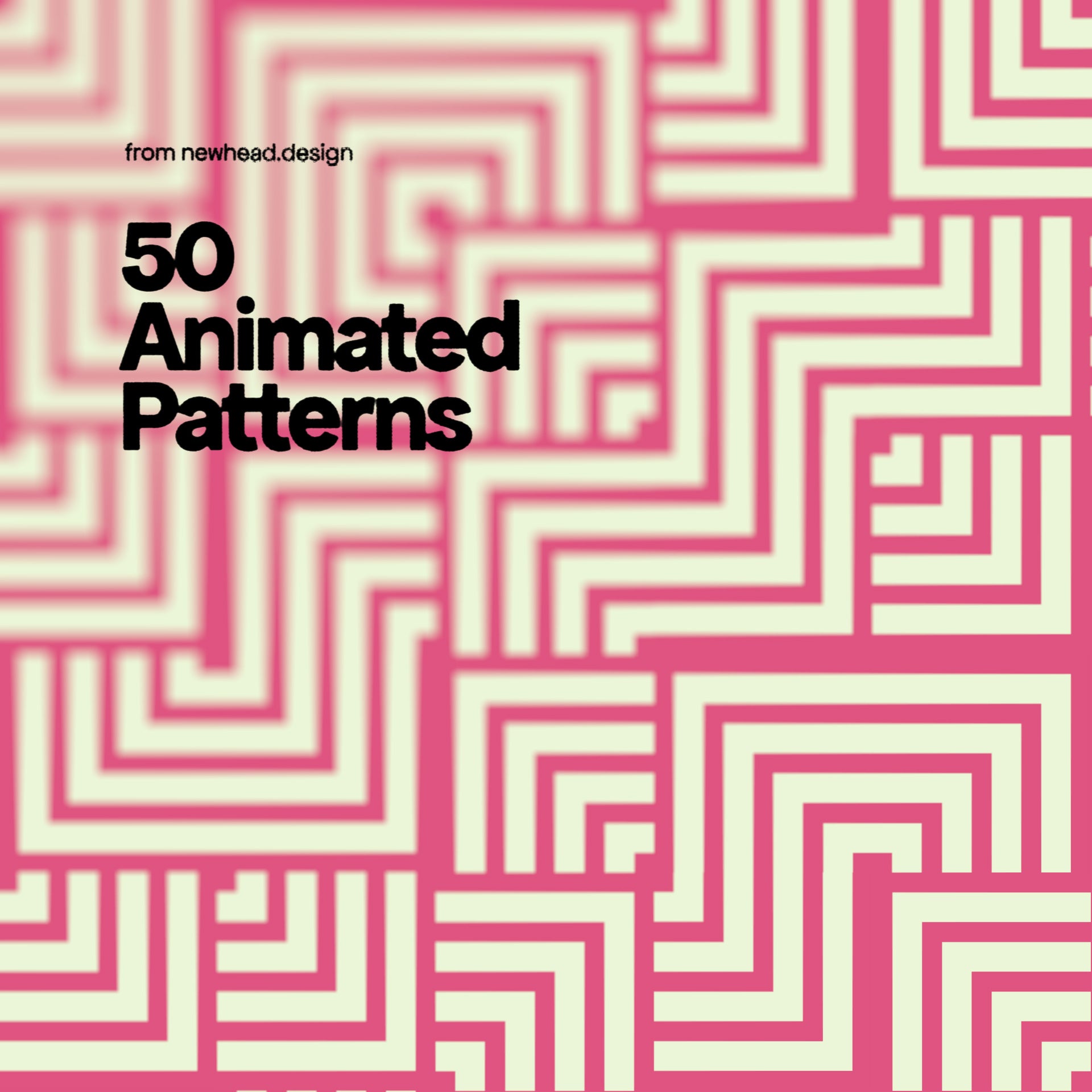 50 Animated Pattern Tiles